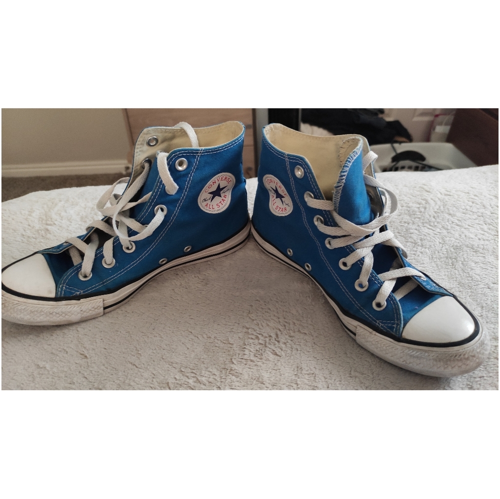 Blue Converse